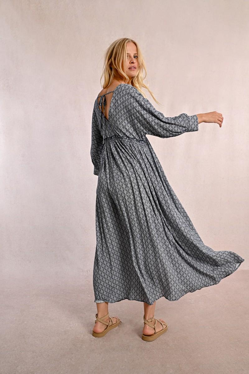 Molly Bracken Robe Longue à Taille élastiquée
