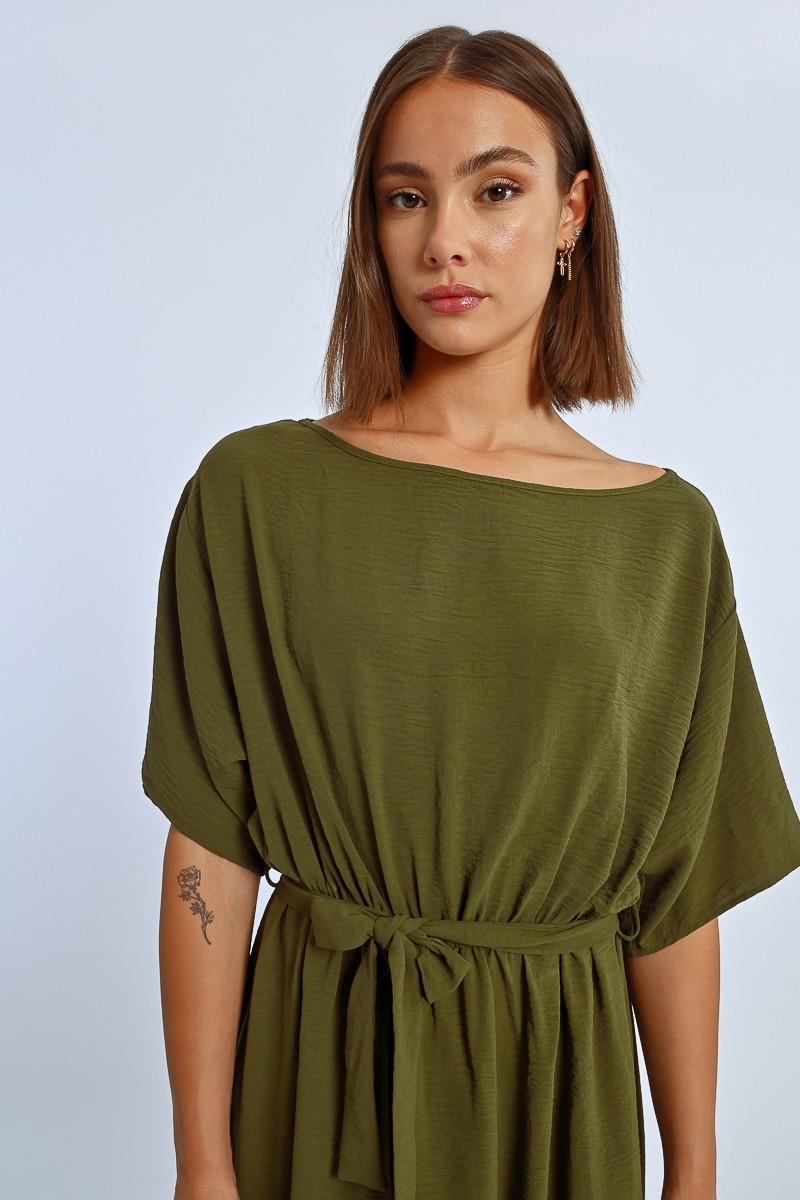 Molly Bracken Robe Longue Asymétrique
