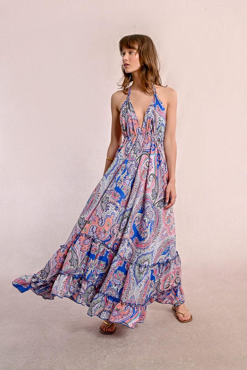 Molly Bracken Robe Longue Dos Nu