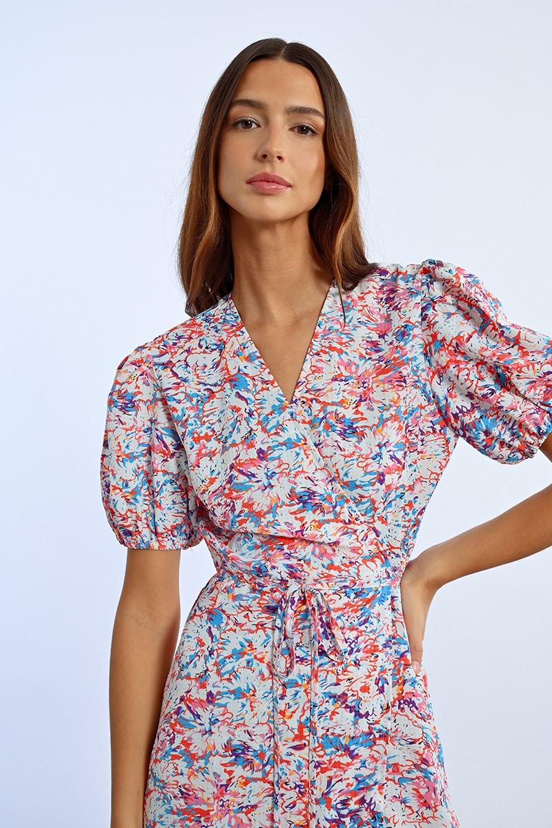 Molly Bracken Robe Longue Portefeuille