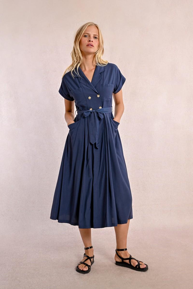 Molly Bracken Robe Longue Trench