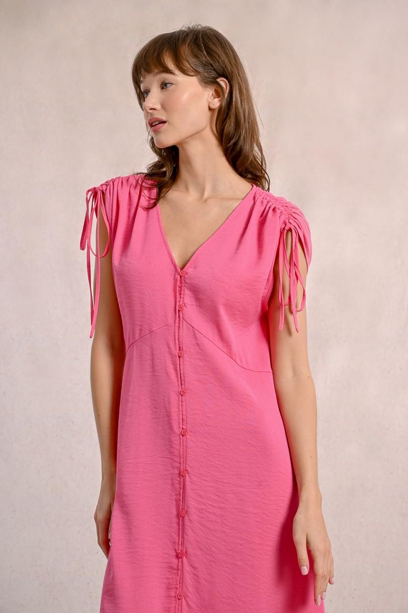 Molly Bracken Robe Mi-longue Fluide