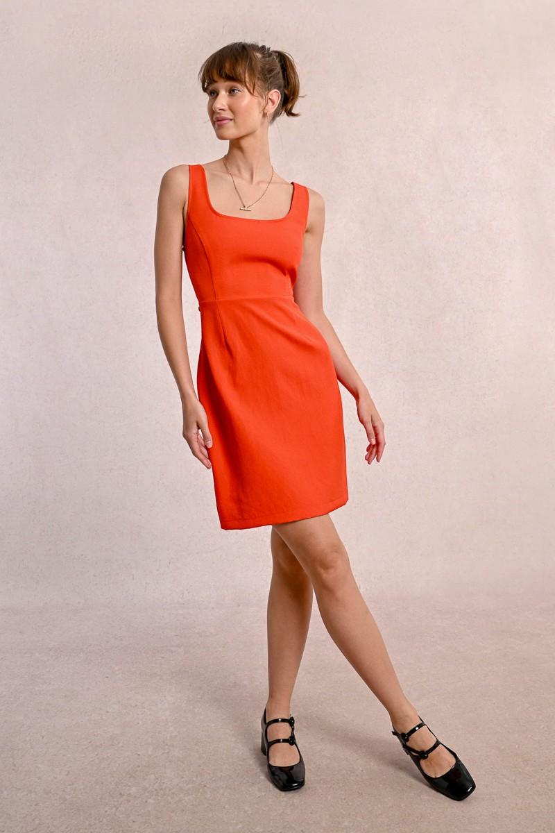 Molly Bracken Robe Rétro à Dos Ouvert