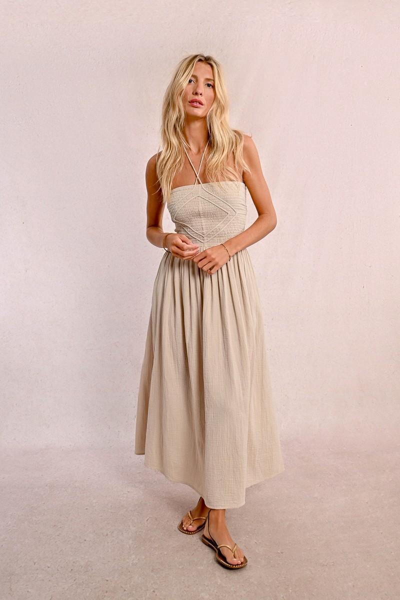 Molly Bracken Robe Type Bustier à Smock