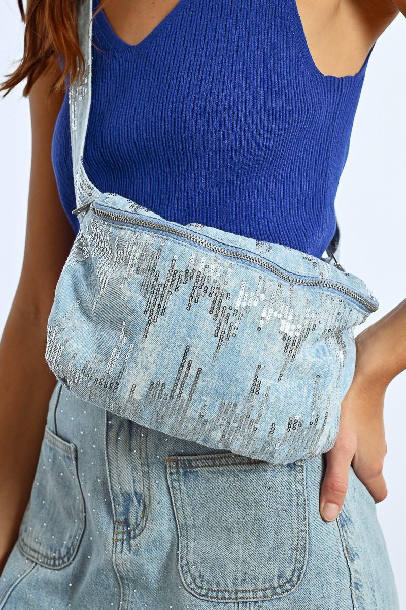 Molly Bracken Sac Banane Sequins