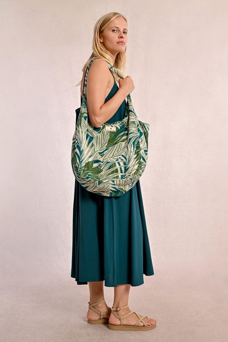 molly bracken Sac cabas souple imprimé végétal