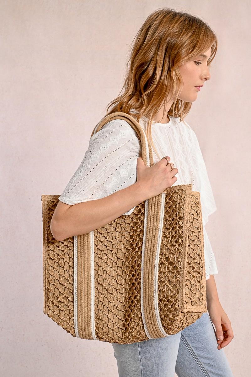 Molly Bracken Sac Panier Tressé