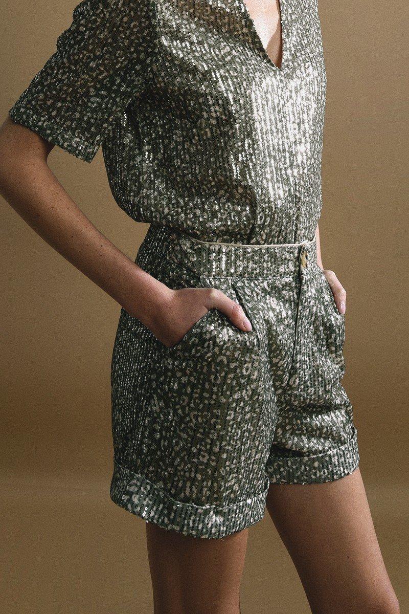 Molly Bracken Short Chic Taille Haute