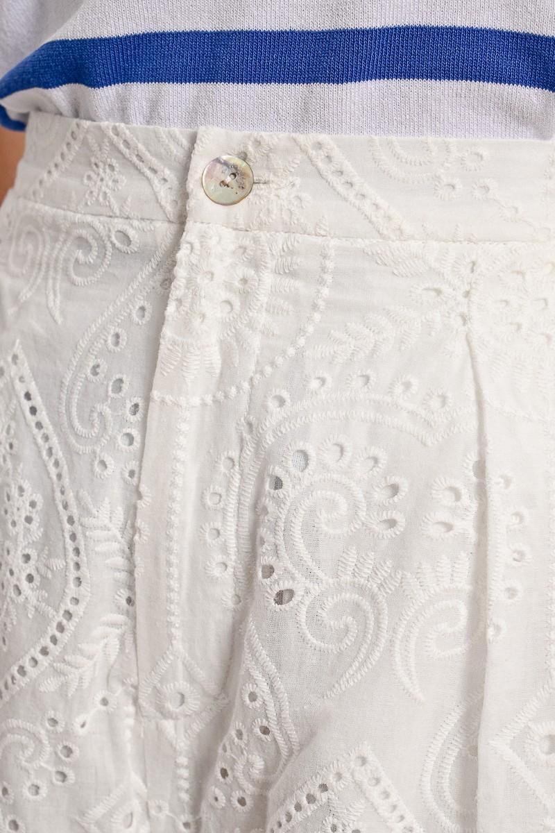 Molly Bracken Short En Broderies Anglaises