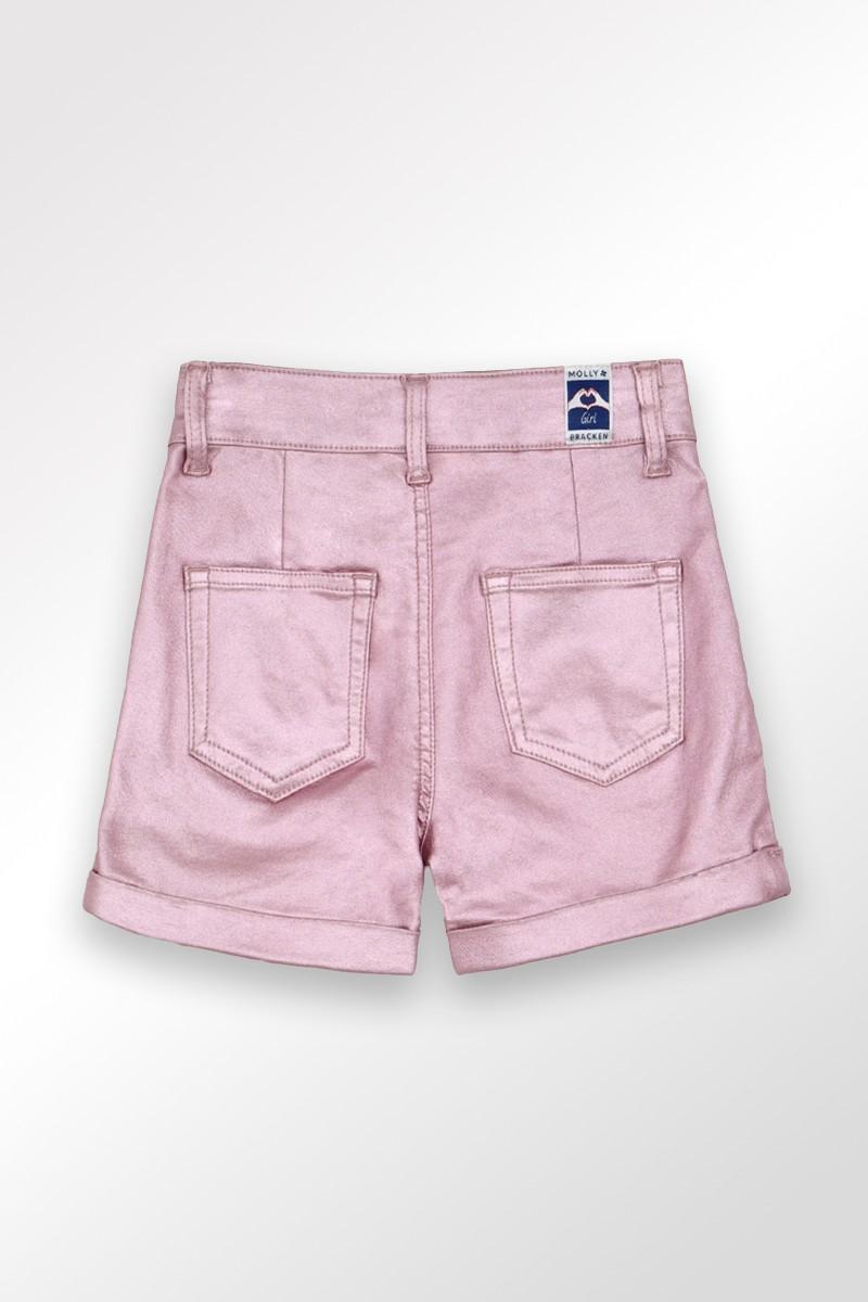 Molly Bracken Short Métallisé