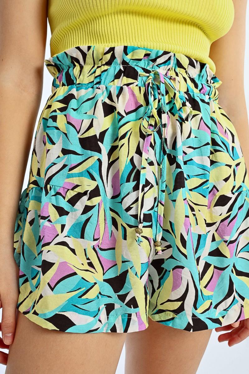 Molly Bracken Short Taille Haute élastiquée