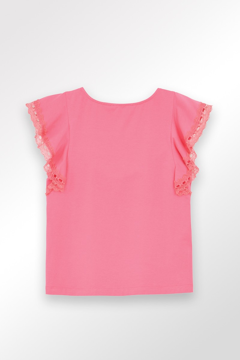 Molly Bracken T-shirt à Manches Volantées