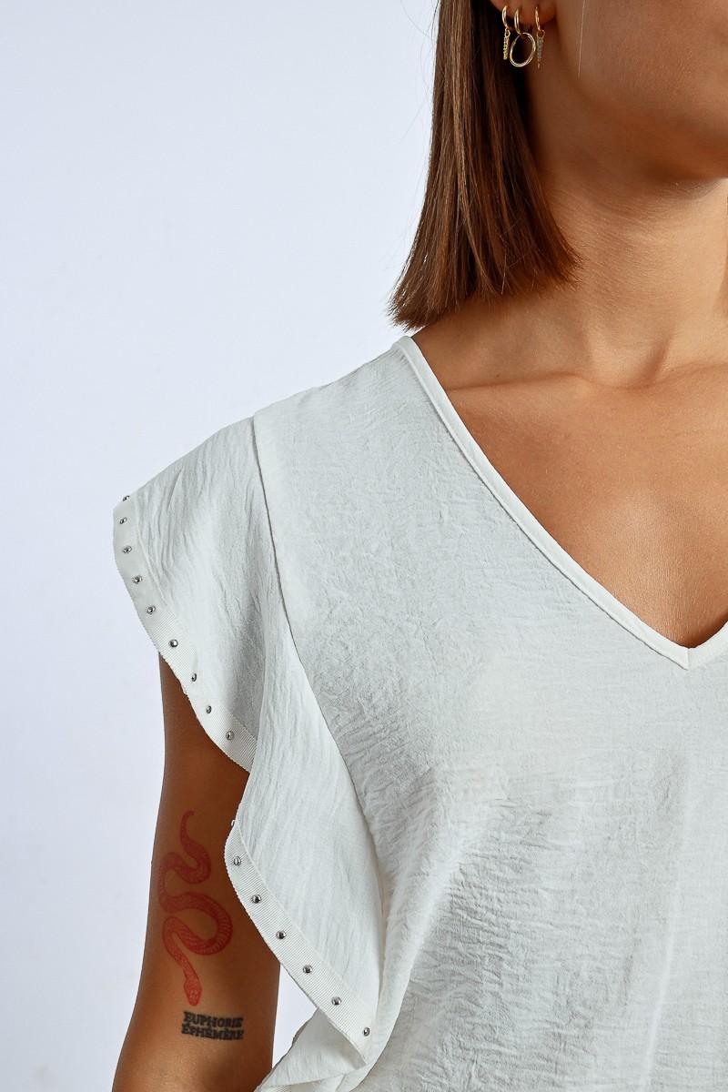 Molly Bracken T-shirt à Volants