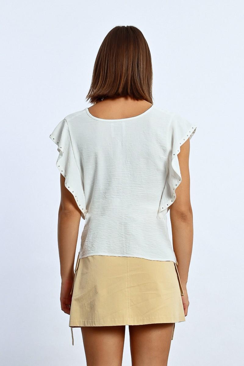 Molly Bracken T-shirt à Volants