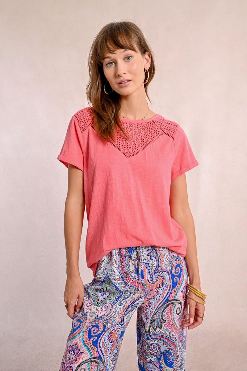 molly bracken T-shirt ajouré