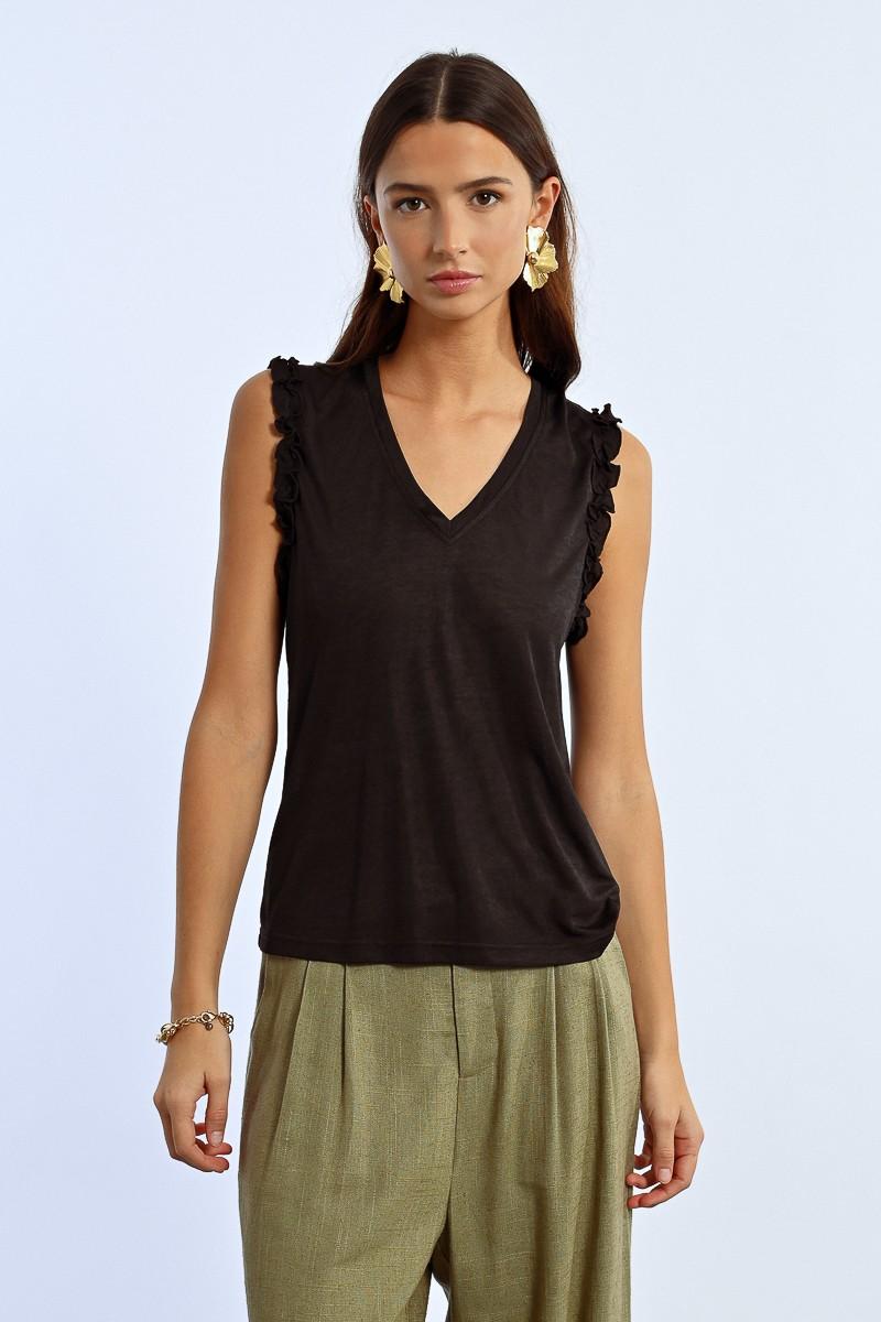 Molly Bracken T-shirt Emmanchures Fantaisies