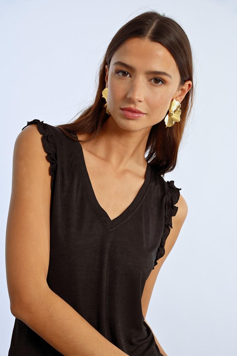 molly bracken T-shirt emmanchures fantaisies