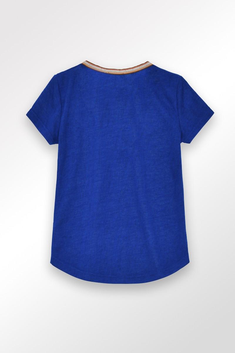 Molly Bracken T-shirt Encolure Irisée