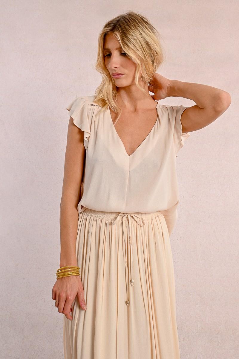 Molly Bracken T-shirt Fluide
