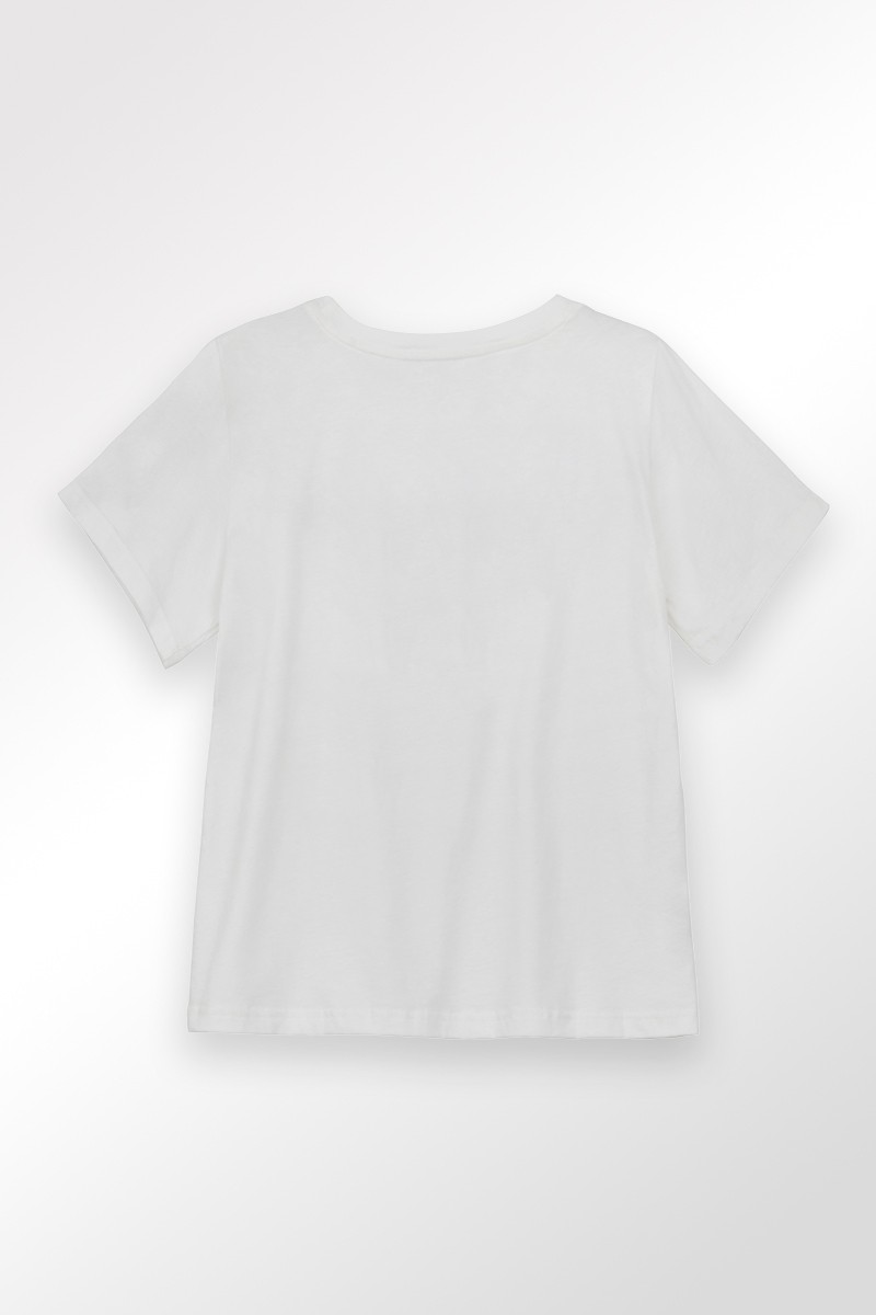 Molly Bracken T-shirt Graphique à Nœud