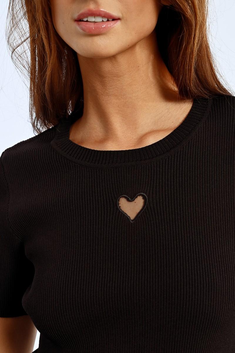 Molly Bracken T-shirt Ouverture En Cœur