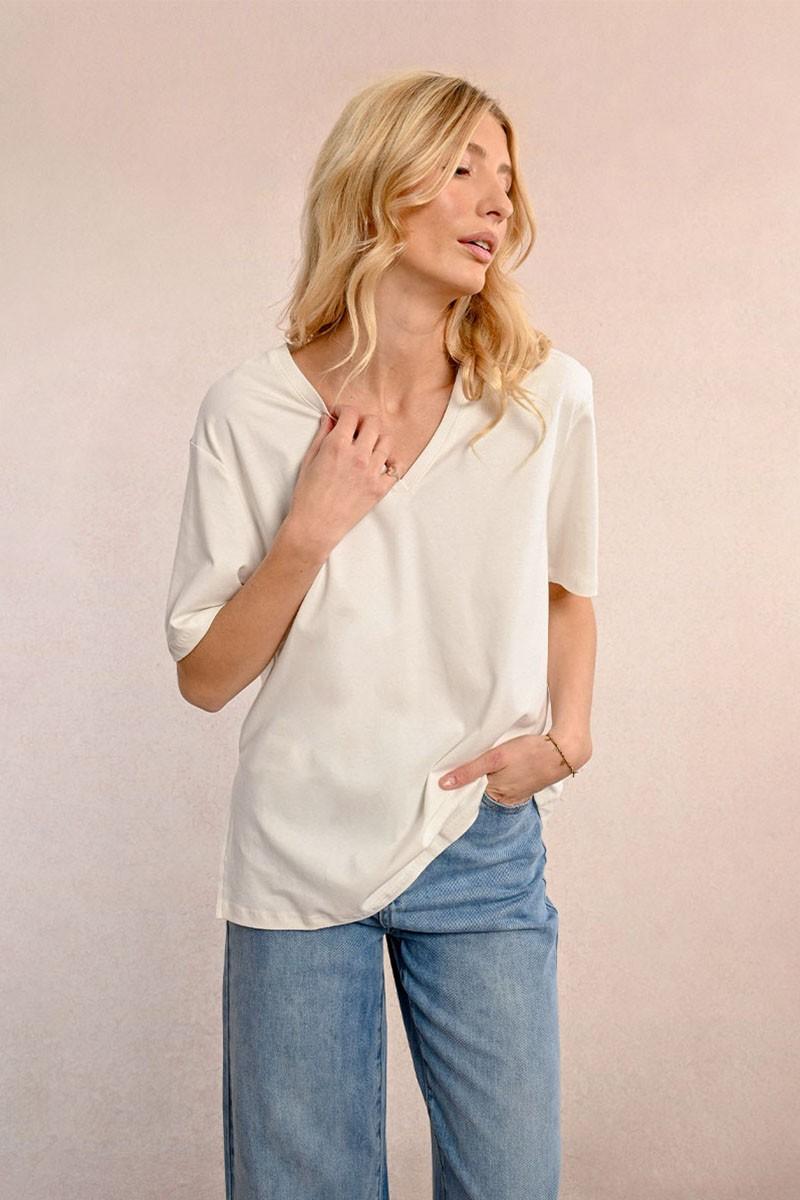 Molly Bracken Tee-shirt Col V