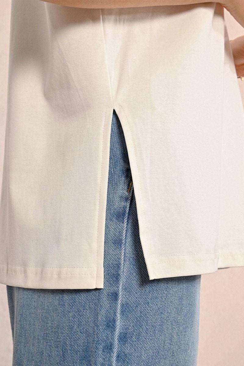 Molly Bracken Tee-shirt Col V