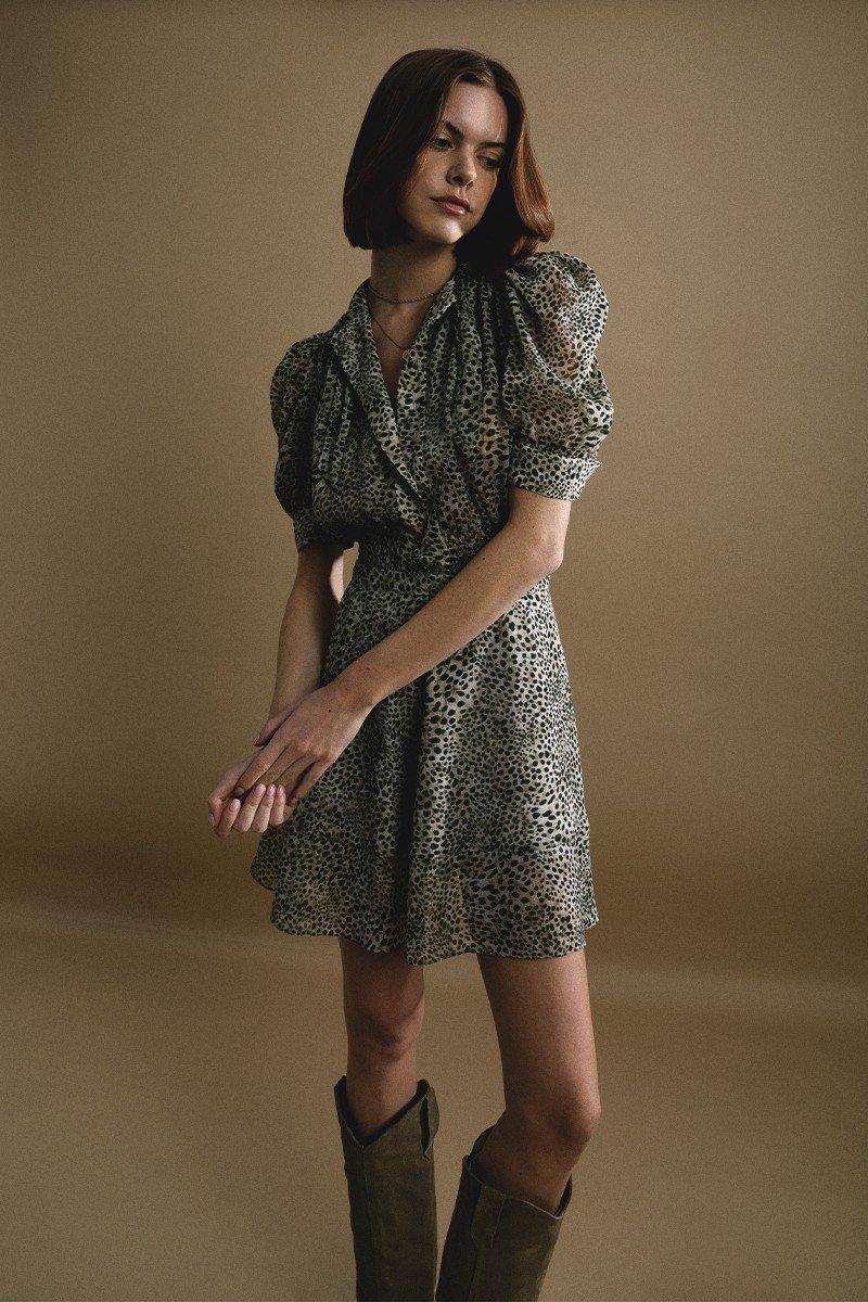 Molly Bracken Top Crop Imprimé