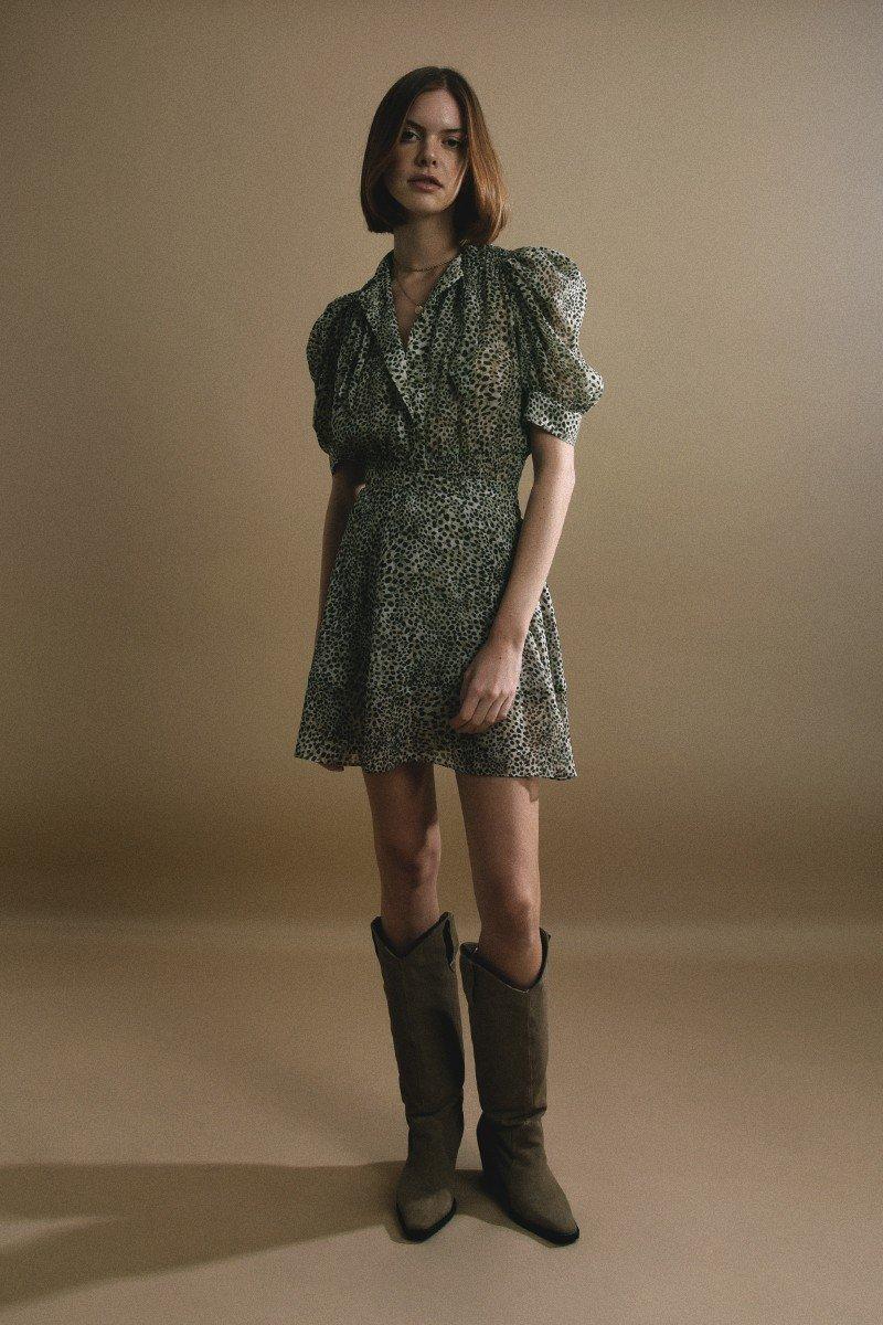 molly bracken Top crop imprimé