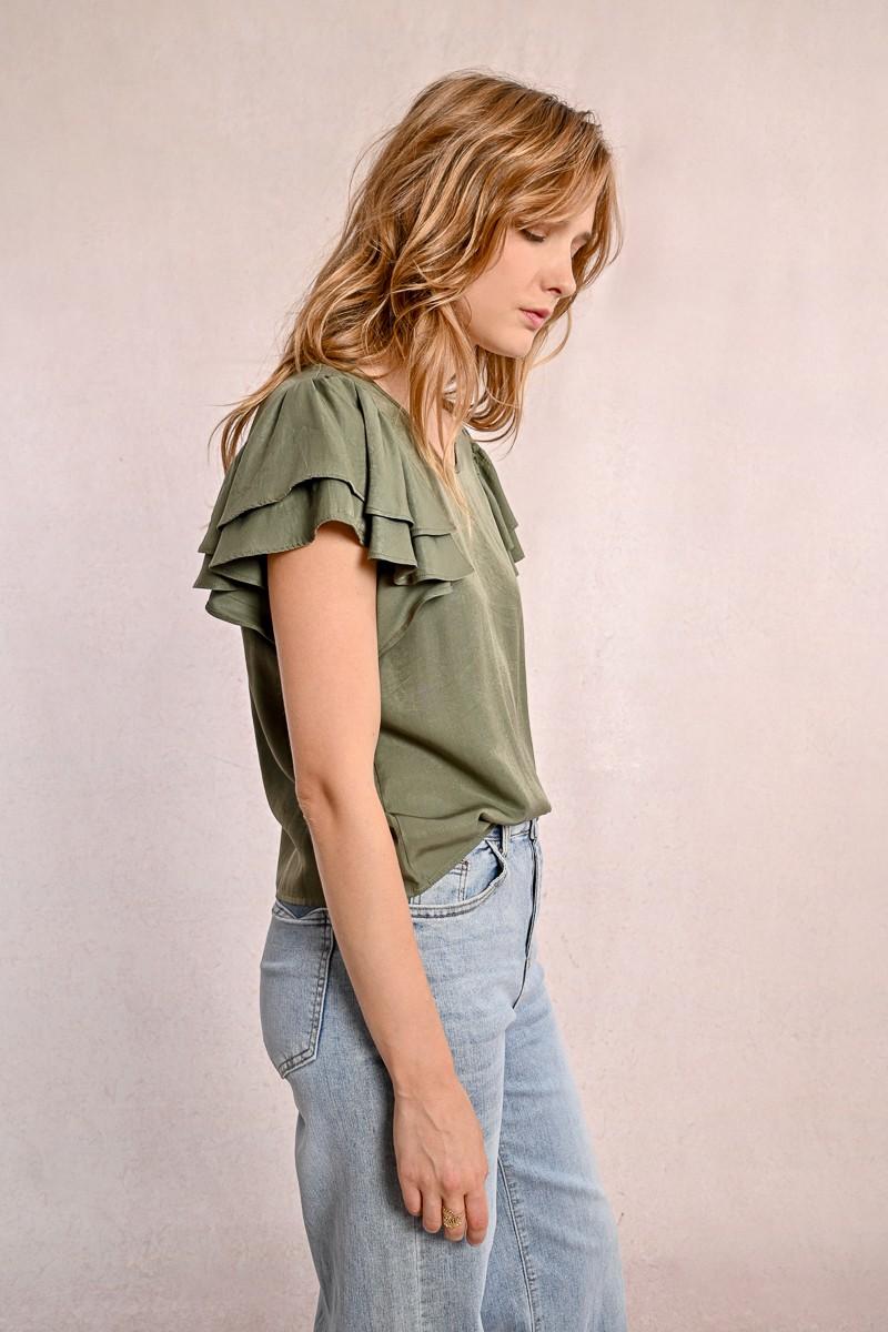 Molly Bracken Top Manches Courtes