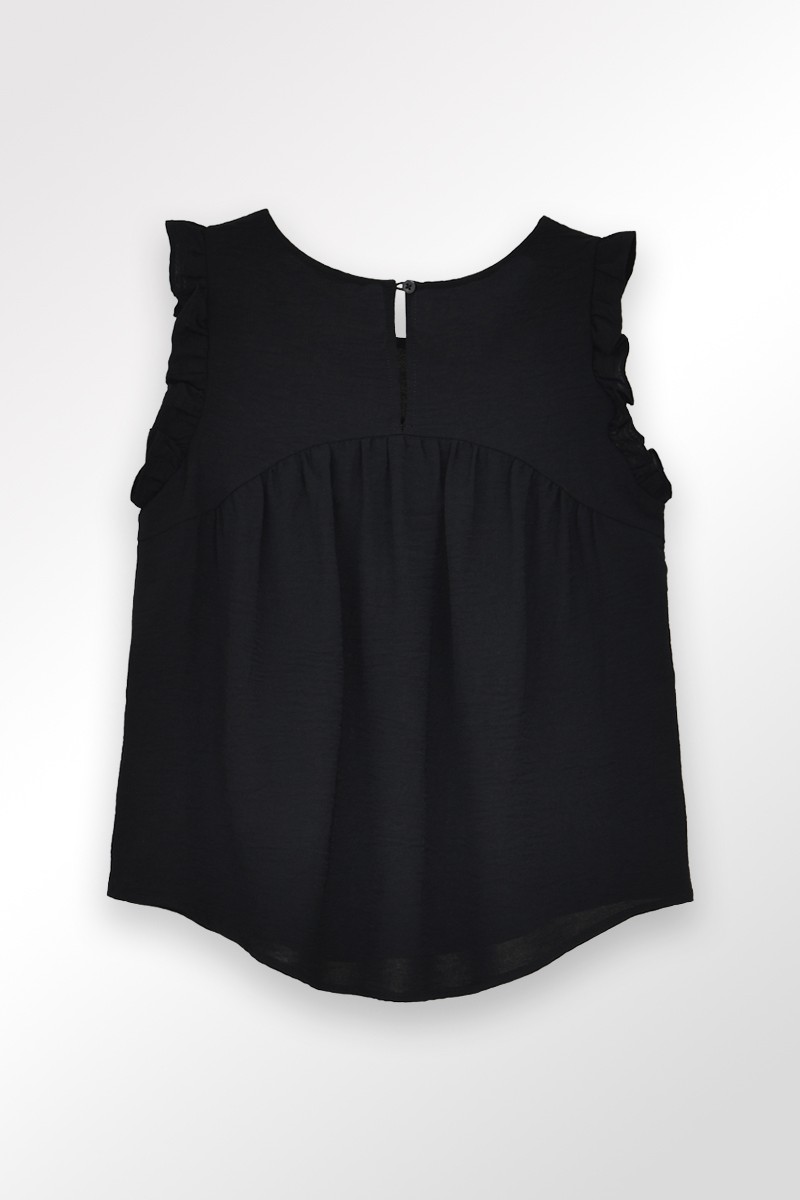 Molly Bracken Top Plissé à Volants