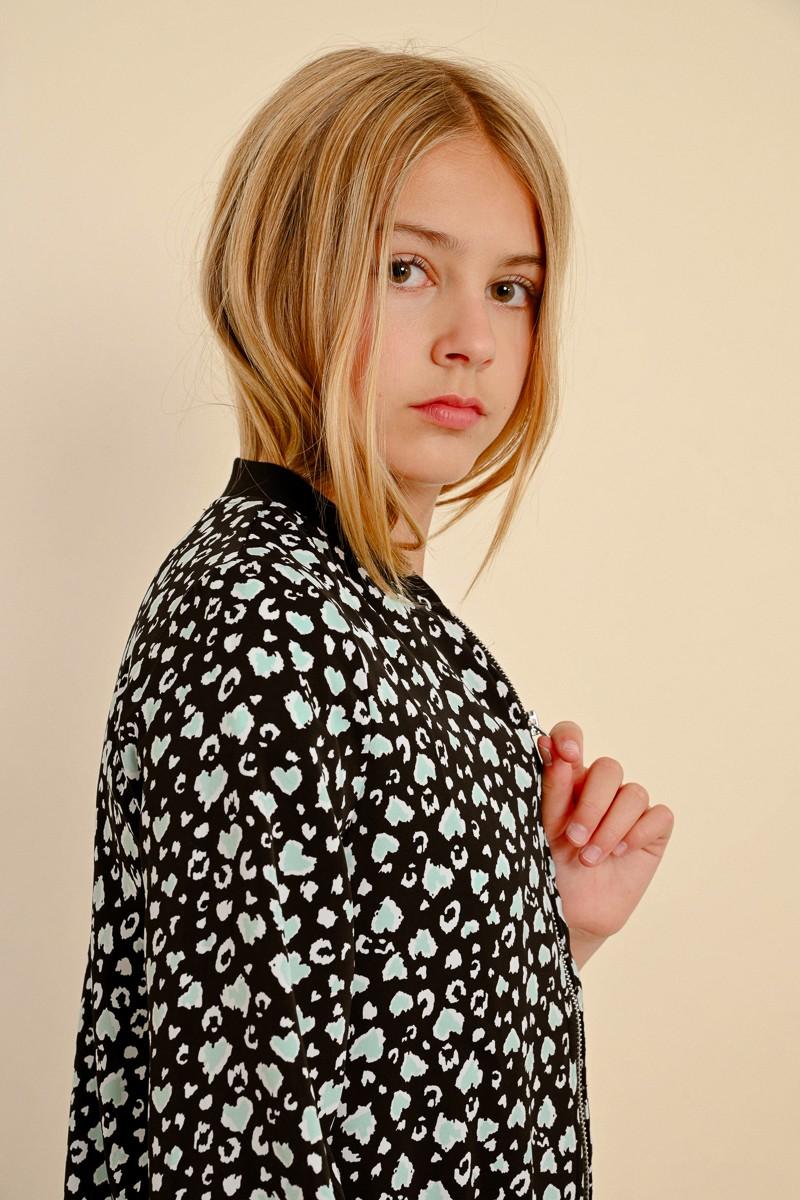 Molly Bracken Veste Bomber à Imprimé