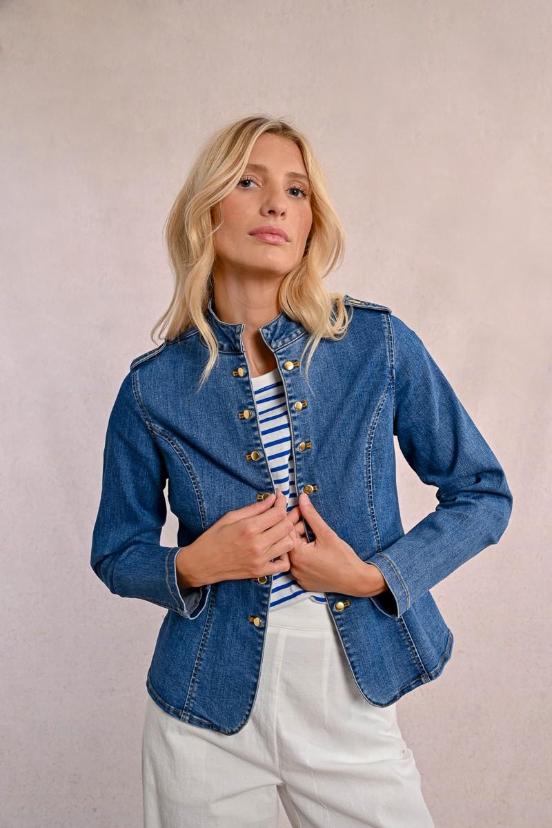 Molly Bracken Veste En Jean