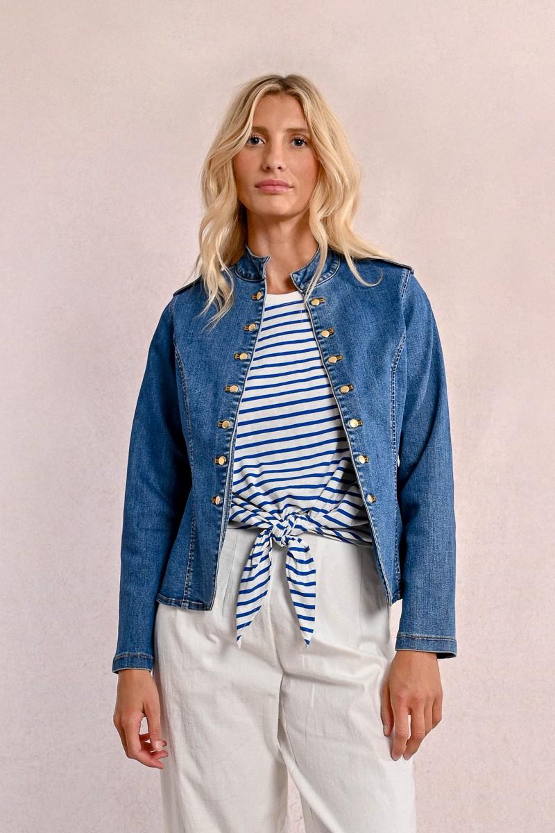Molly Bracken Veste En Jean