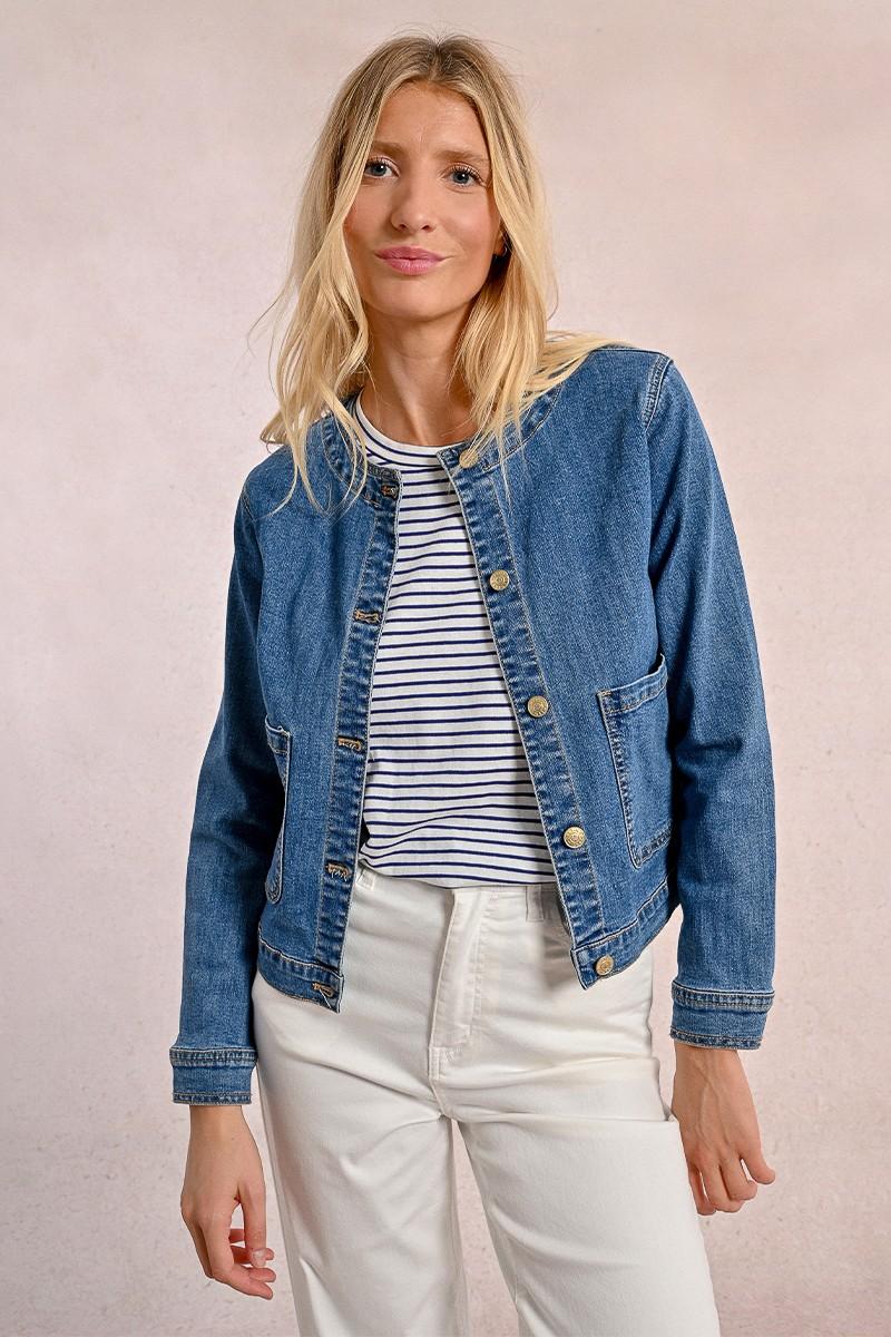 Molly Bracken Veste En Jean