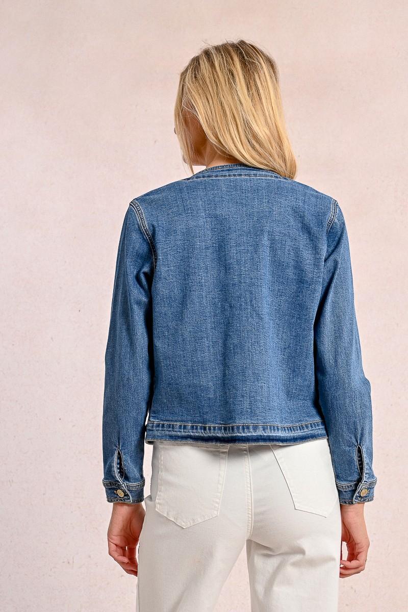Molly Bracken Veste En Jean