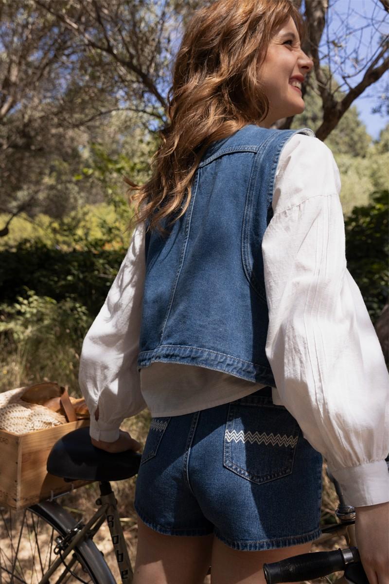 Molly Bracken Veston En Jean