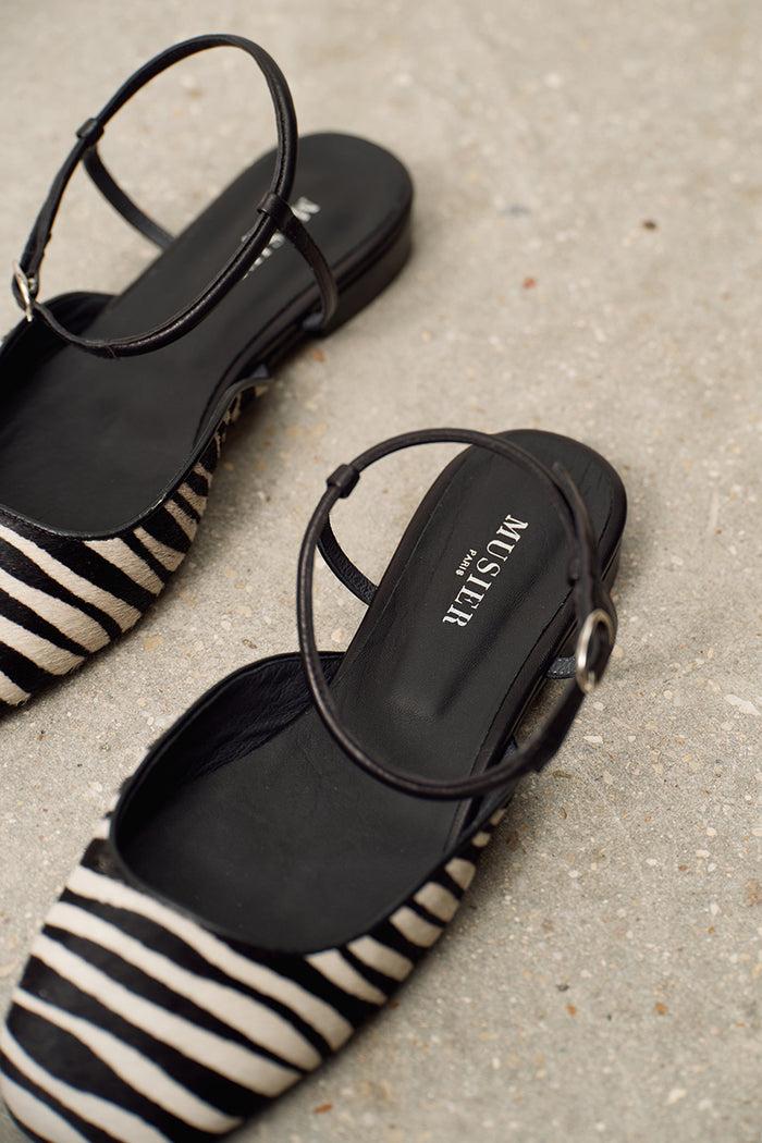 Musier Paris Ballerines Ouvertes Amelia