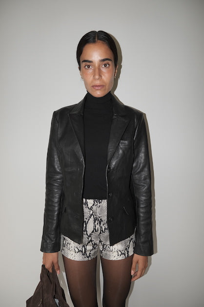 Musier Paris Blazer En Cuir Tosca