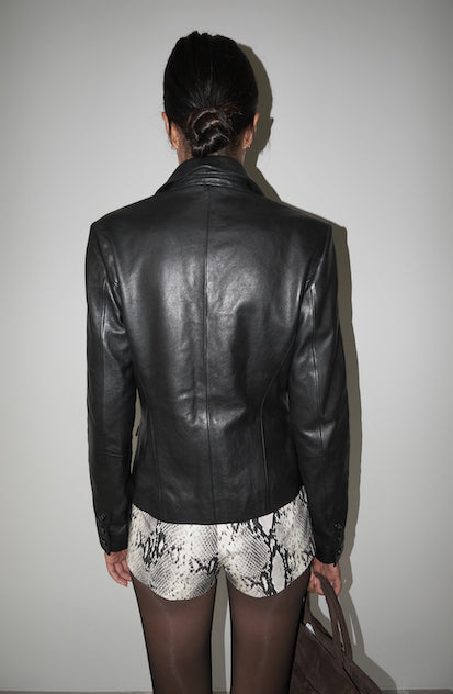 Musier Paris Blazer En Cuir Tosca
