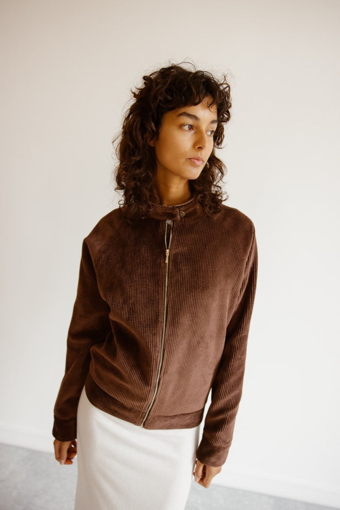 Musier Paris Blouson En Velours Skyros