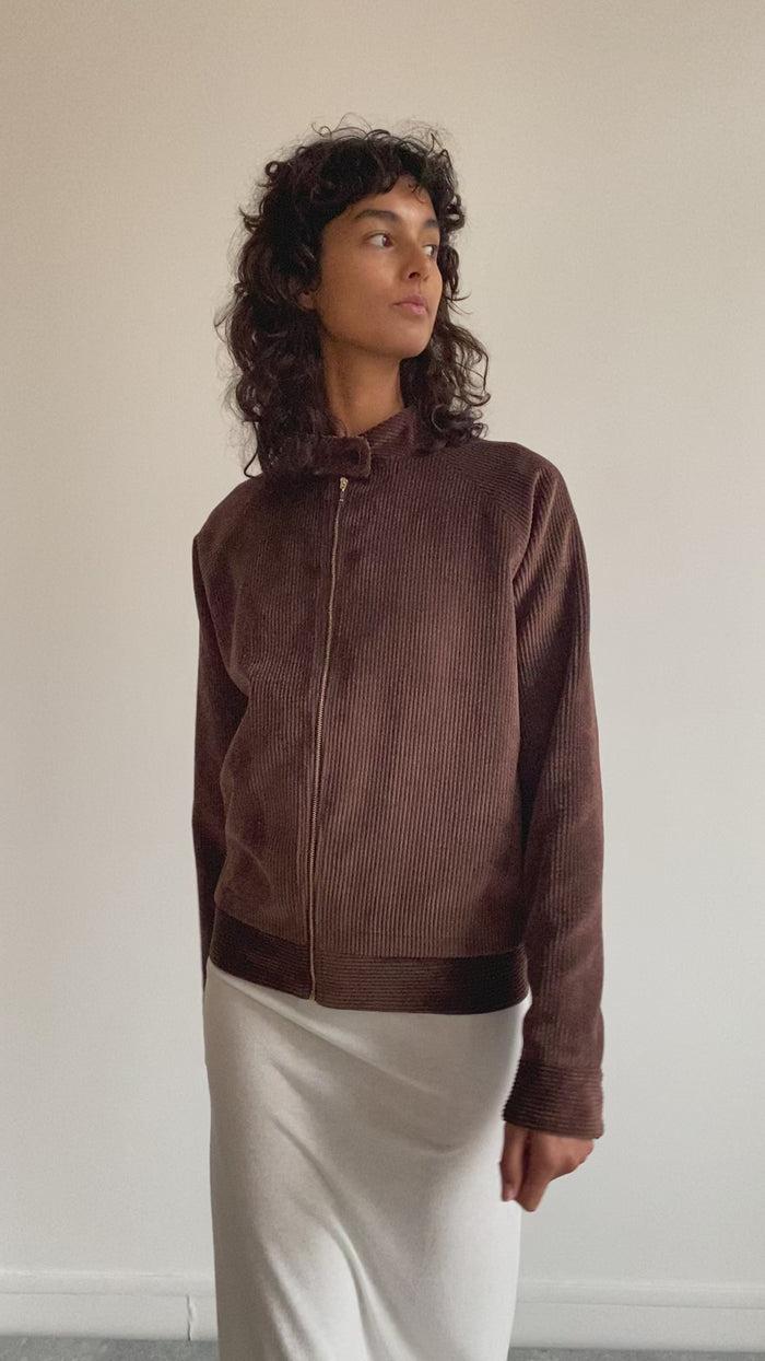 Musier Paris Blouson En Velours Skyros