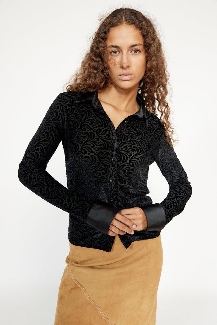 Musier Paris Chemise En Dévoré Parys