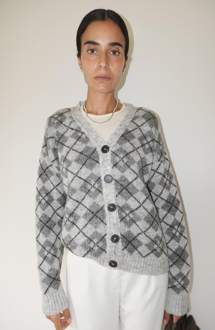 musier paris gilet losange diam