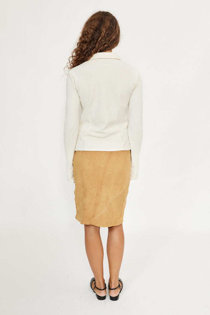 Musier Paris Jupe En Daim Kind