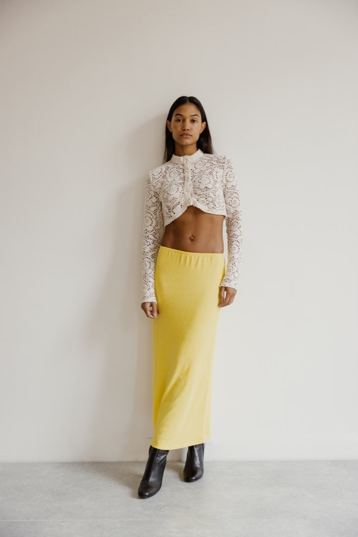 Musier Paris Jupe Longue En Jersey Levant