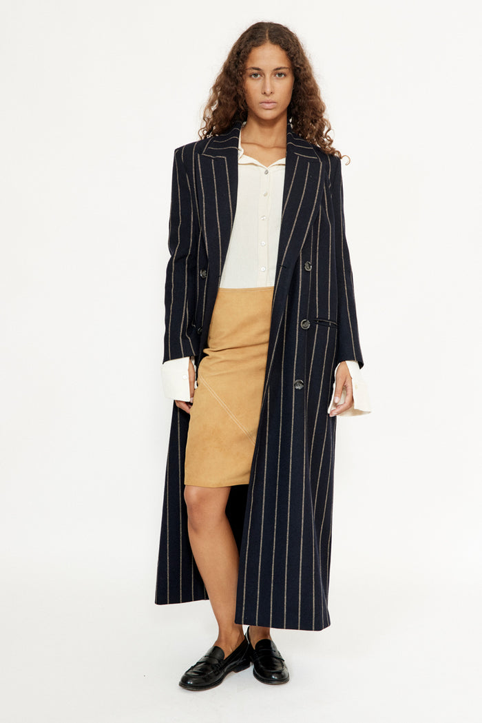 musier paris manteau long timeless