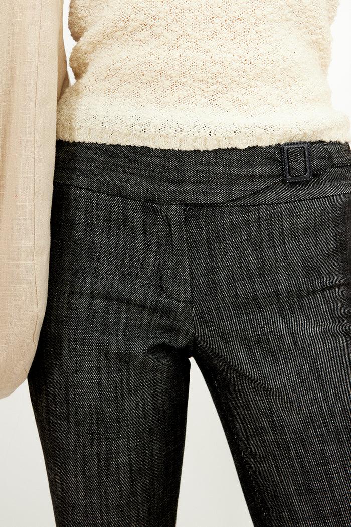 musier paris pantalon en denim elsa