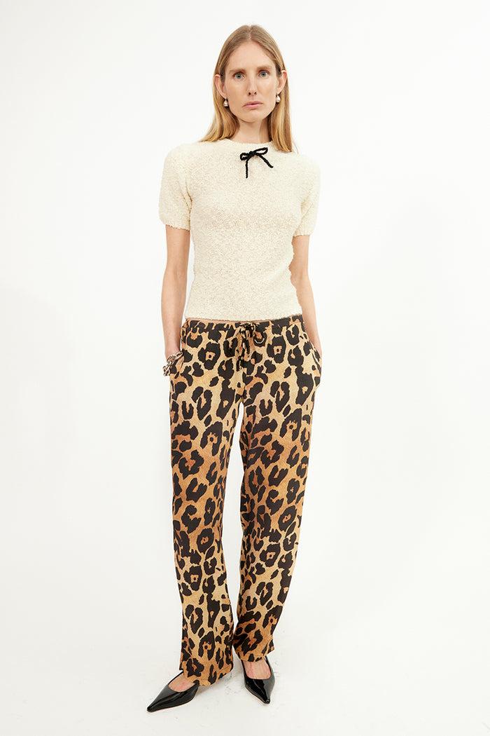 musier paris pantalon imprimé wild