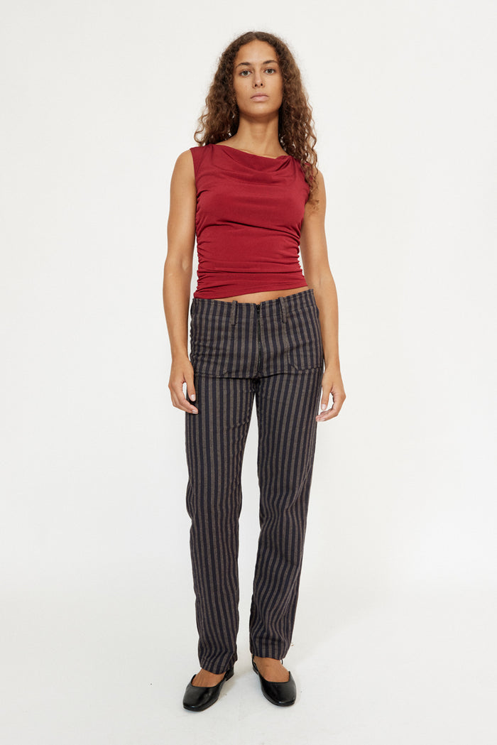 musier paris Pantalon rayé comfy